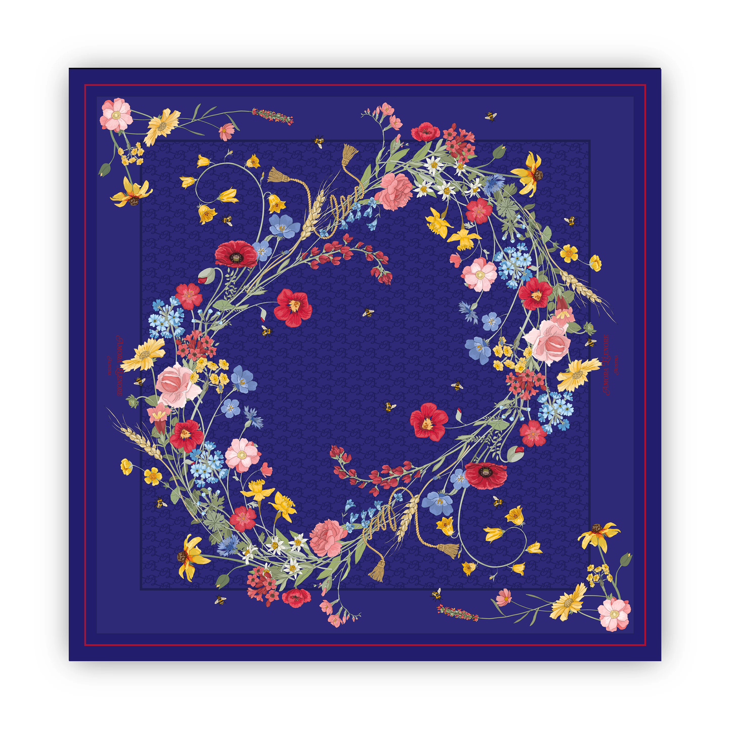 Blue Alpine Flower Garden