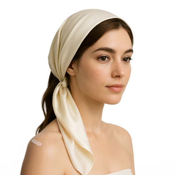 Silk Scarf Alpine Flower Garden